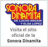 sitio web Sonora Dinamita